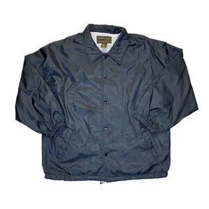 Million Guy Men's Collection Black Bomber Jacket Medium Oversized Lightweight